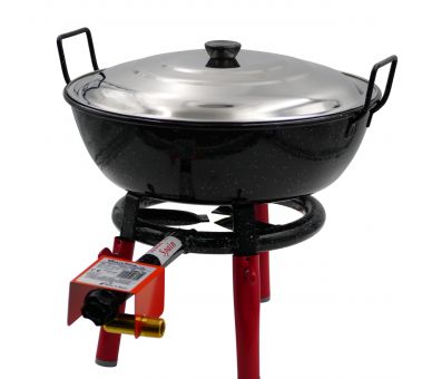 kit poele creuse 40cm - 16 personnes
