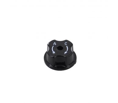Bouton noir pour réchaud D Garcima