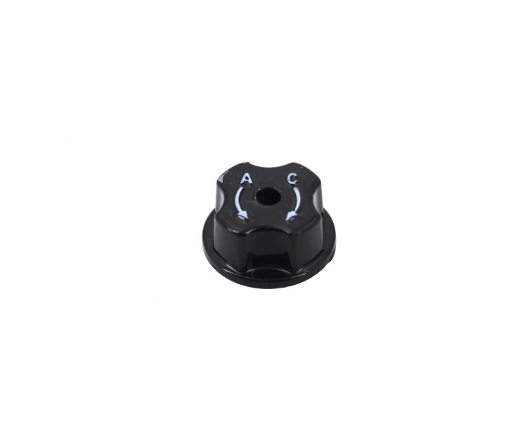 Bouton noir pour réchaud D Garcima