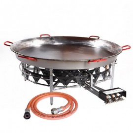 Kit à paella pour 200 personnes avec thermocouple