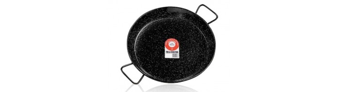 Plat à Paella émaillée